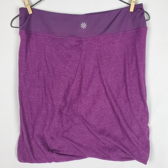 Athleta Womens Skirt Size Small Purple Mini Stretch - Picture 2 of 5